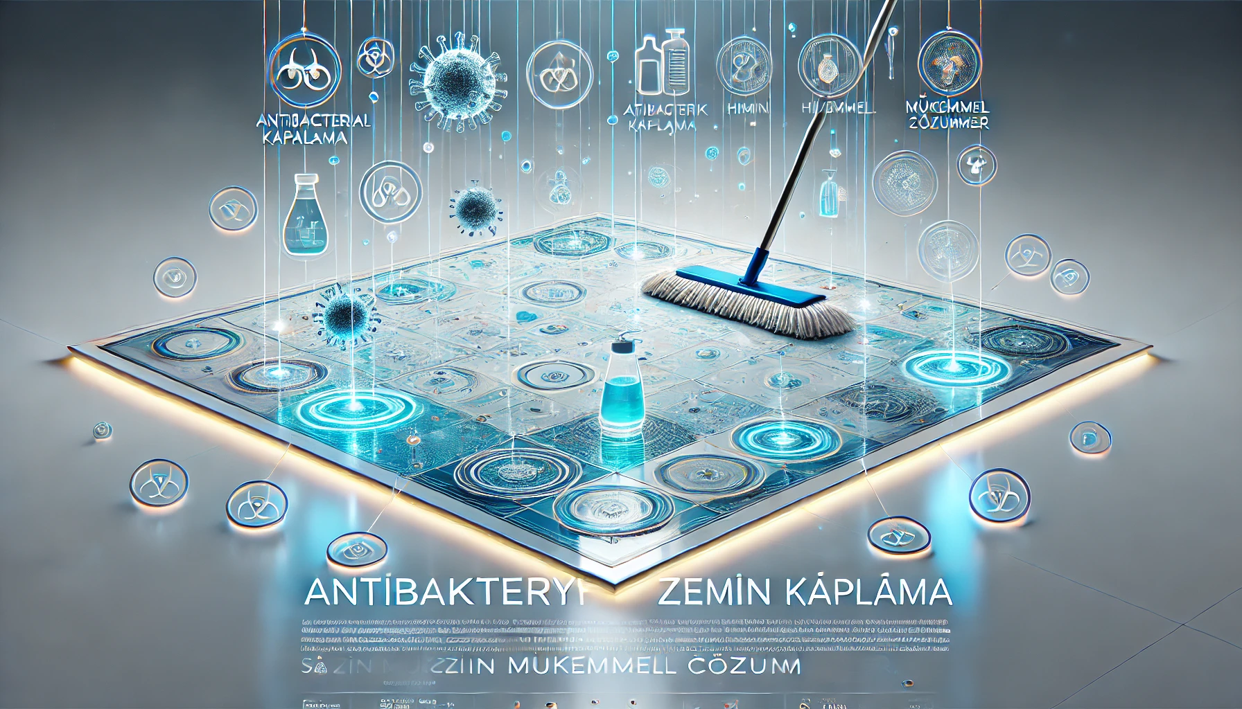 Antibakteriyel zemin kaplama
